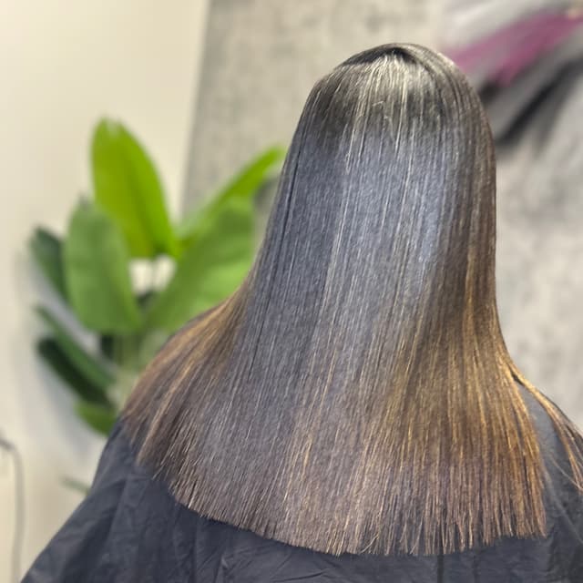 Silk Press Care Initiative at Majestic Hair Extension in Marietta, GA